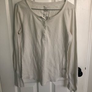 GAP Waffle Knit Henley